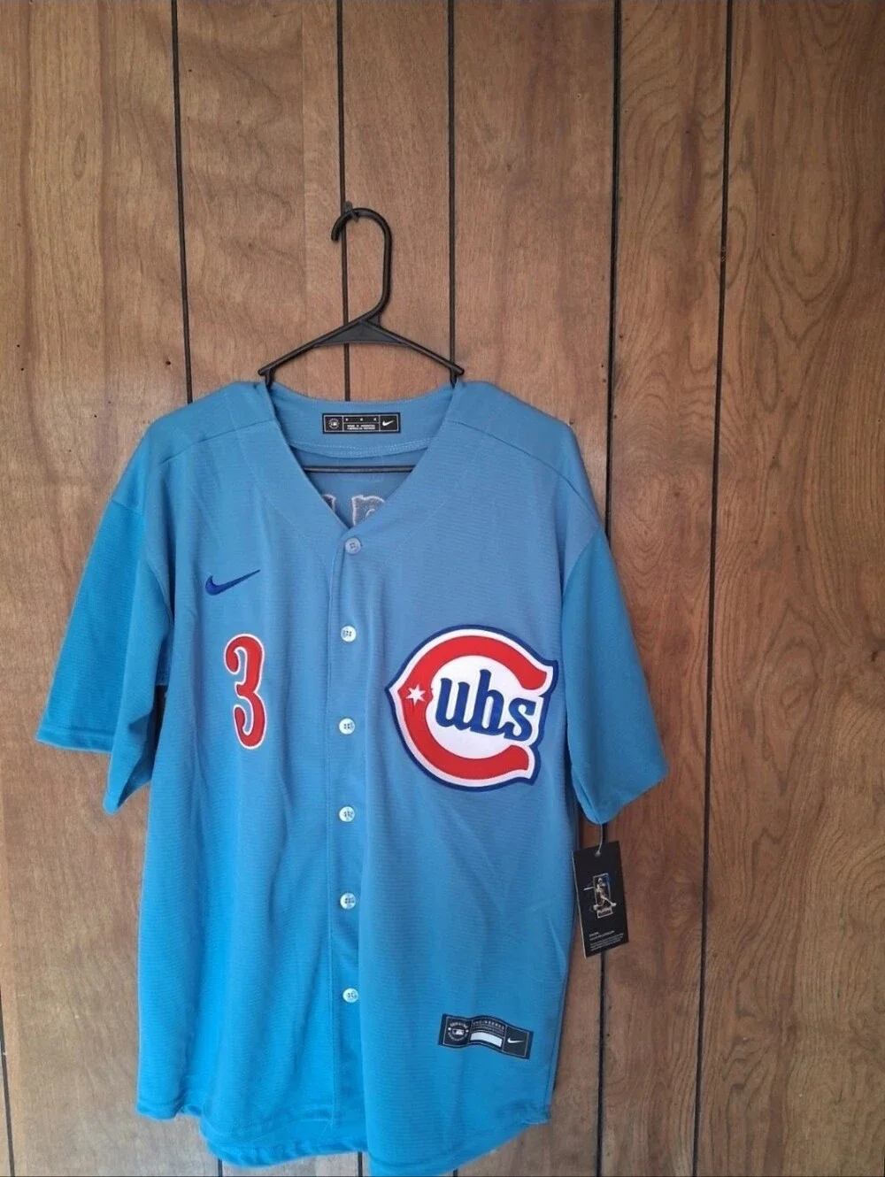 Mystery Sports Card With Alex Bregman Chicago Cubs throwback Medium jersey
